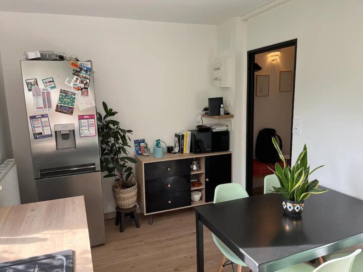 Appartement Cretaux T3 Et Parking Prive. à Nantes Extérieur photo